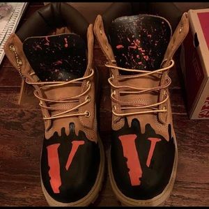 Custom VLone Timberlands